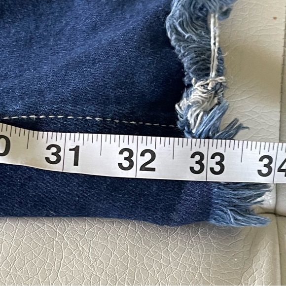 KanCan women’s High Rise Flared Jeans estilo distressed size 5/26 raw hem - Picture 12 of 12